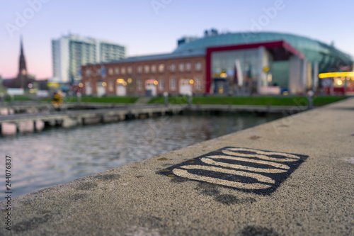 Foto Neuer Hafen in Bremerhaven