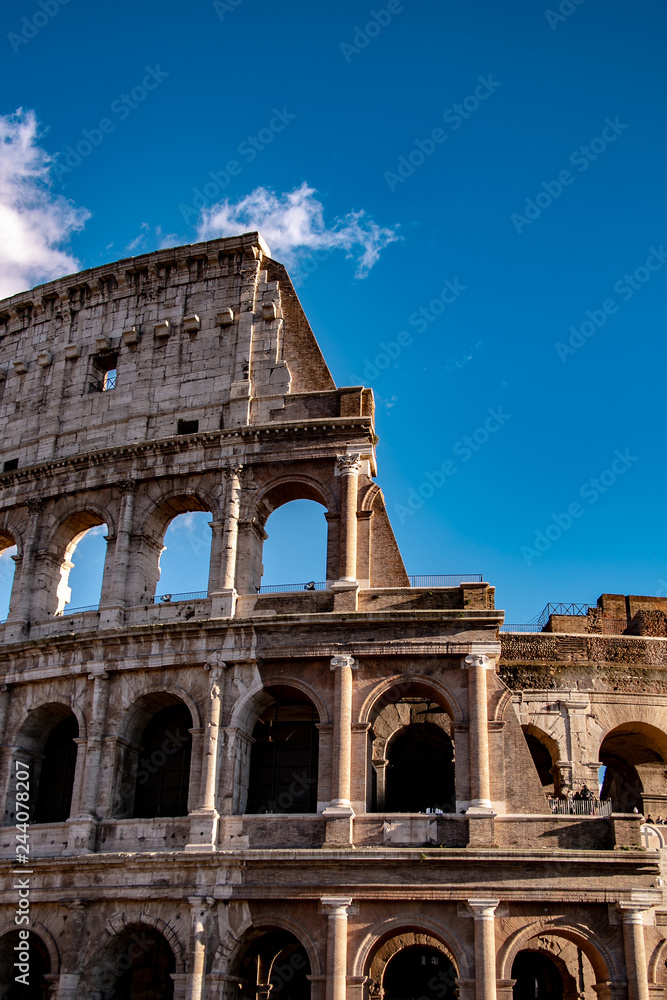 Fototapeta premium Rome, Italy. The Colosseum