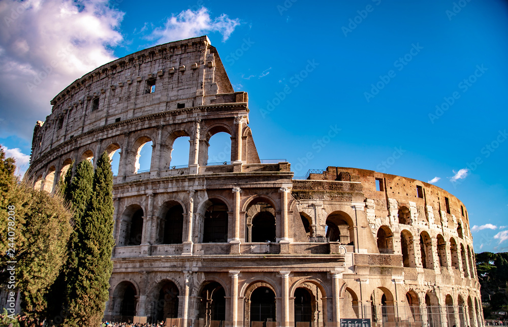Rome, Italy. The Colosseum