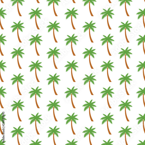 background pattern with palm trees