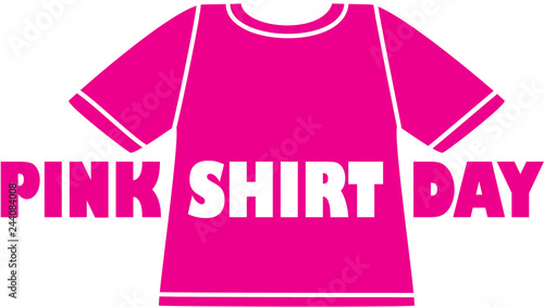 Pink Shirt Day logo