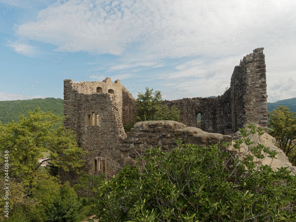 Badenweiler im Markgräflerland - Burgruine Baden Badenweiler im Markgräflerland - Burgruine Baden