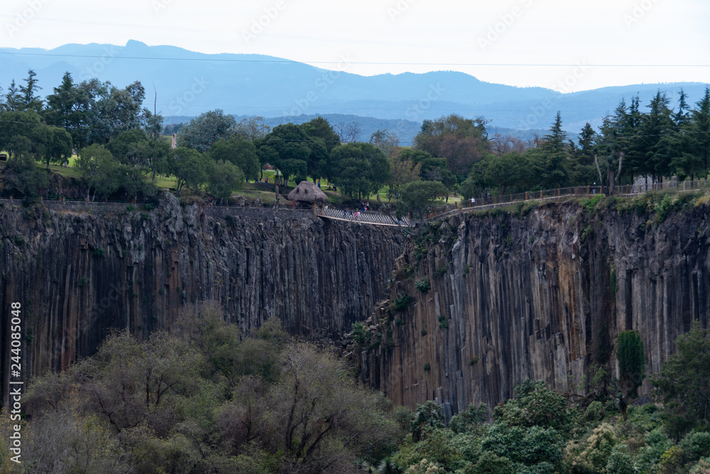 Fototapeta premium Basaltic Prism Canyon take 2