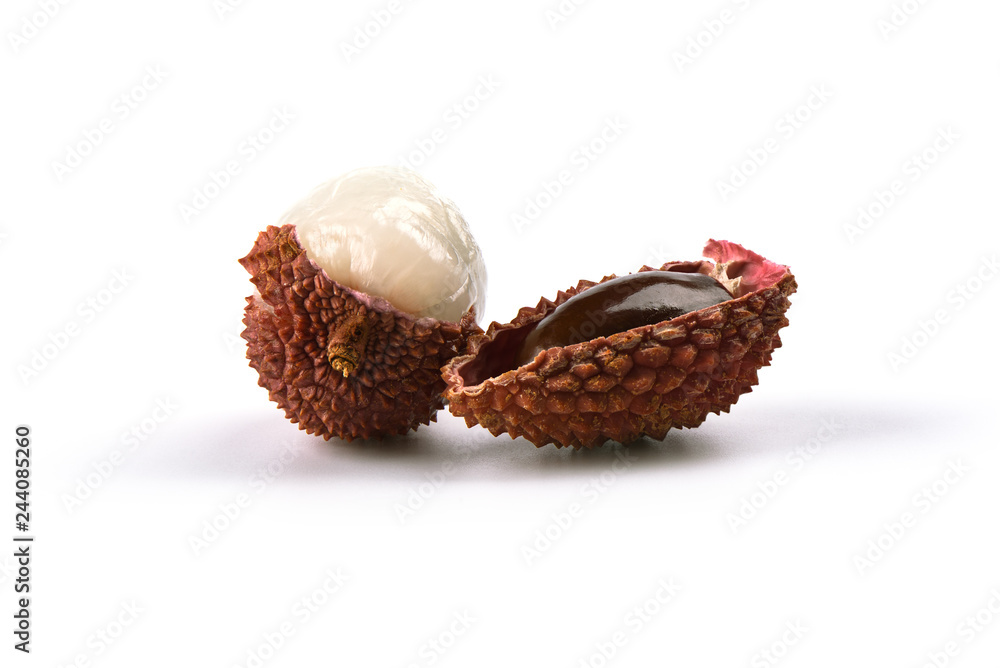 Lychee, Lat. Litchi chinensis - Chinese plum - a small sweet and sour berry Lychee, Lat. Litchi chinensis - Chinese plum - a small sweet and sour berry