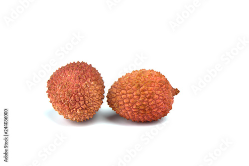 Lychee, Lat. Litchi chinensis - Chinese plum - a small sweet and