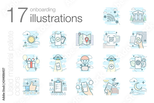 Onboarding illustrations