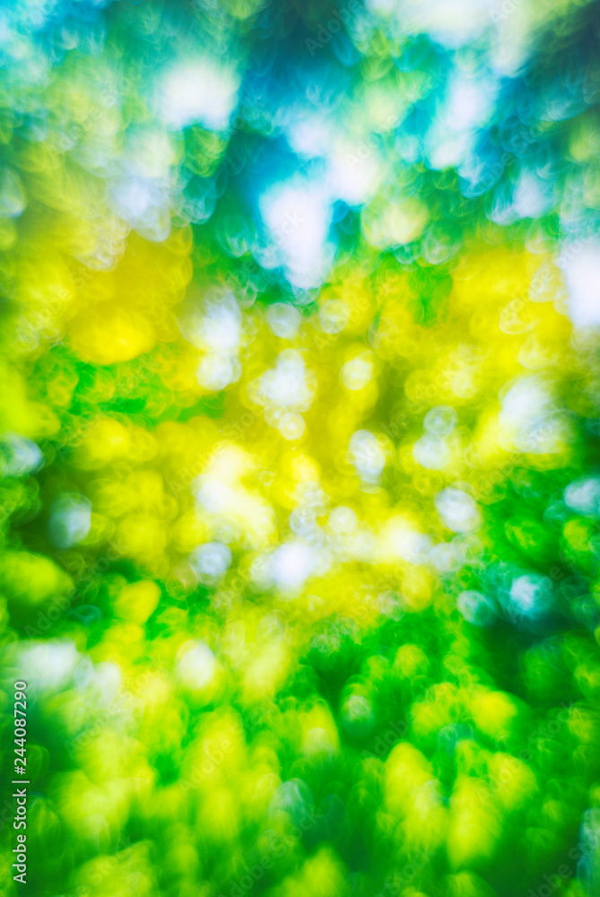 Abstract blurred summer spring background