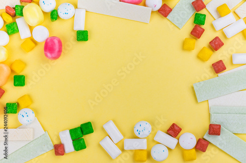 Assortment of bubble gum