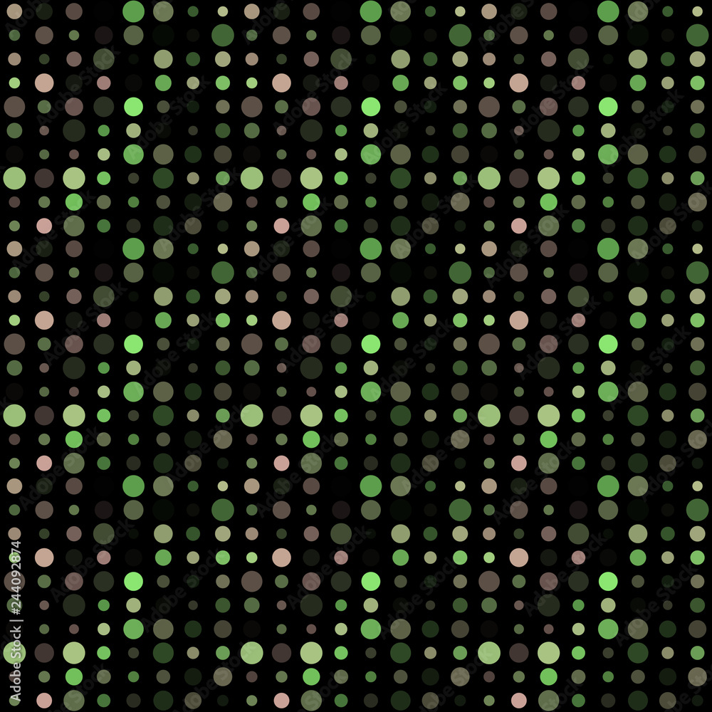 Seamless abstract pattern background with a variety of colored circles. Seamless abstract pattern background with a variety of colored circles.