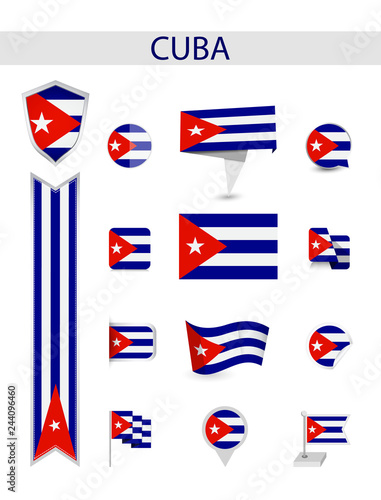 Cuba Flat Flag Collection