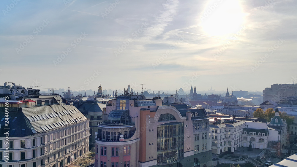 Panorama historic center of Moscow, capital of Russia Panorama historic center of Moscow, capital of Russia