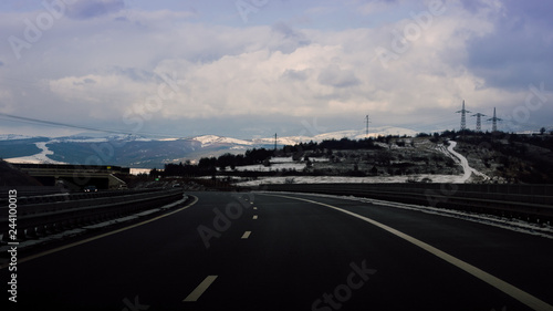 traffic on highway