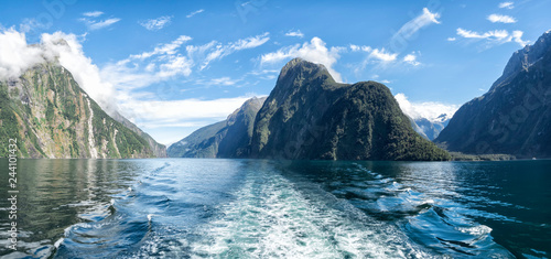 Milford Sound Fjordland, New Zealand, South Island, NZ photo