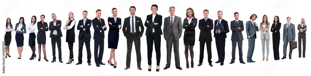 panoramic photo of a professional numerous business team panoramic photo of a professional numerous business team