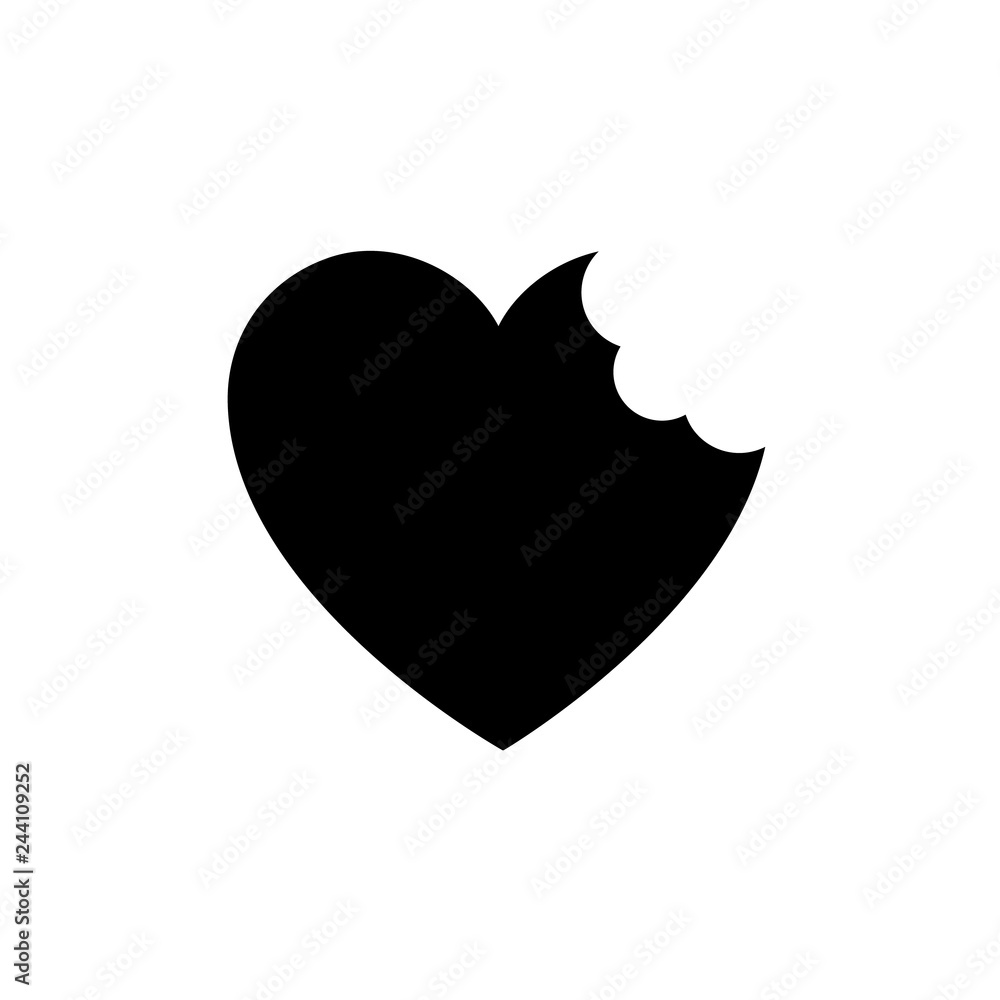 Love icon or Valentine's day sign designed for celebration Love icon or Valentine's day sign designed for celebration