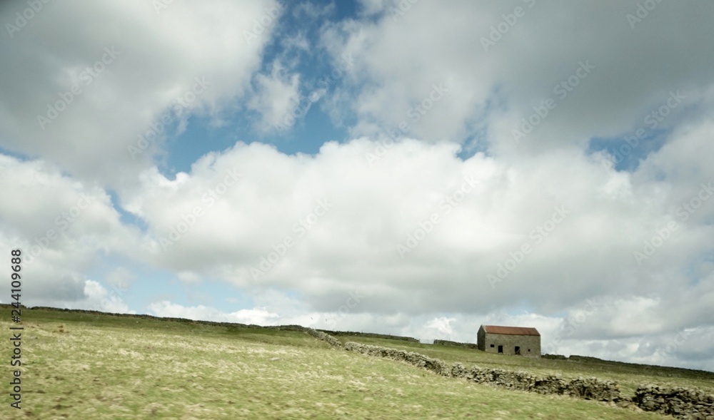 Obraz premium Grüne Landschaft England