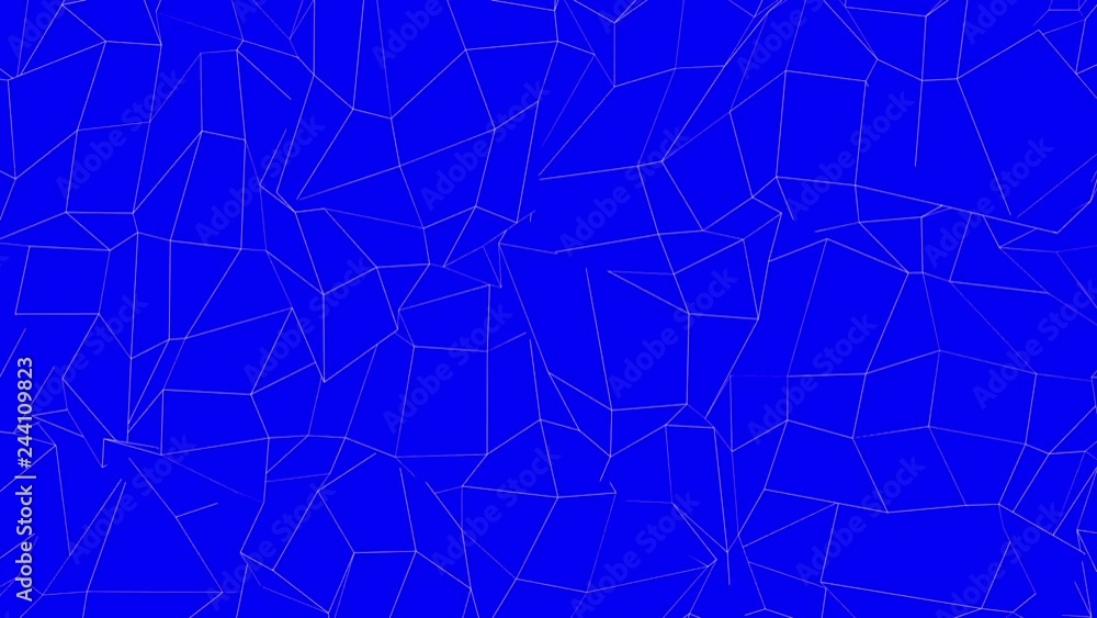 white mesh is deformed on a blue background. abstract animation. 3d rendering white mesh is deformed on a blue background. abstract animation. 3d rendering
