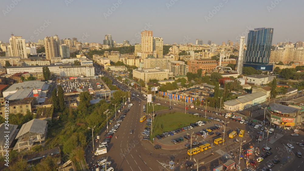 Kiev photos made on drone