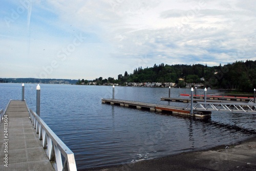 pier on the lake