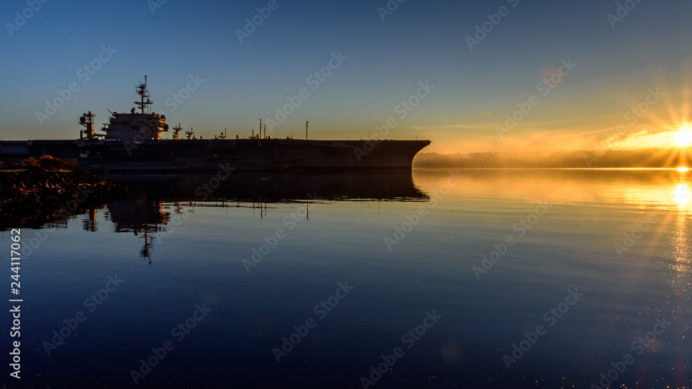 Obraz premium Kitty Hawk Sunrise