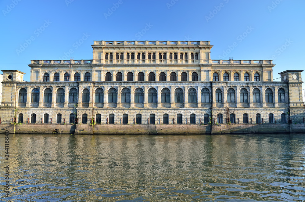 Building of the former Koenigsberg stock exchange. Kaliningrad, Russia. Architect Muller, neo-Renaissance, 1875