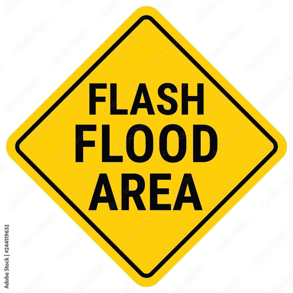 Warning Sign Flood Warning. Flash Flood Watch Warning Sign Flood Warning. Flash Flood Watch