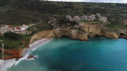 house in front of the beach in peloponnese greece