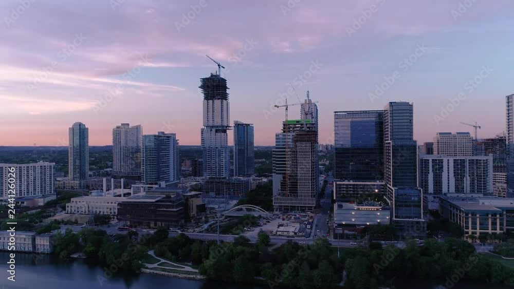 4K Aerial Timelapse Downtown Austin 4K Aerial Timelapse Downtown Austin