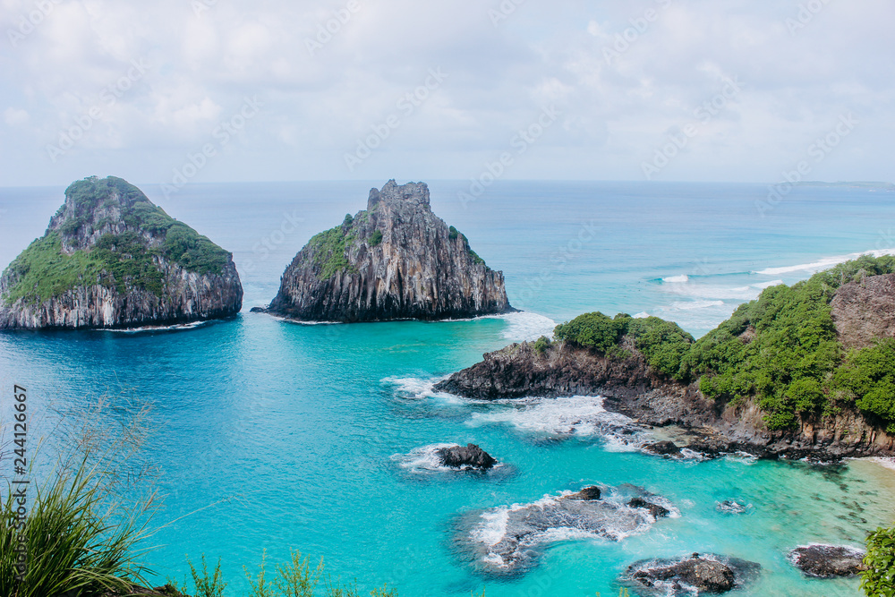 Fototapeta premium Fernando de Noronha incredible landscape view