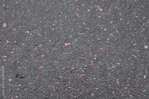 Dark wet asphalt texture background