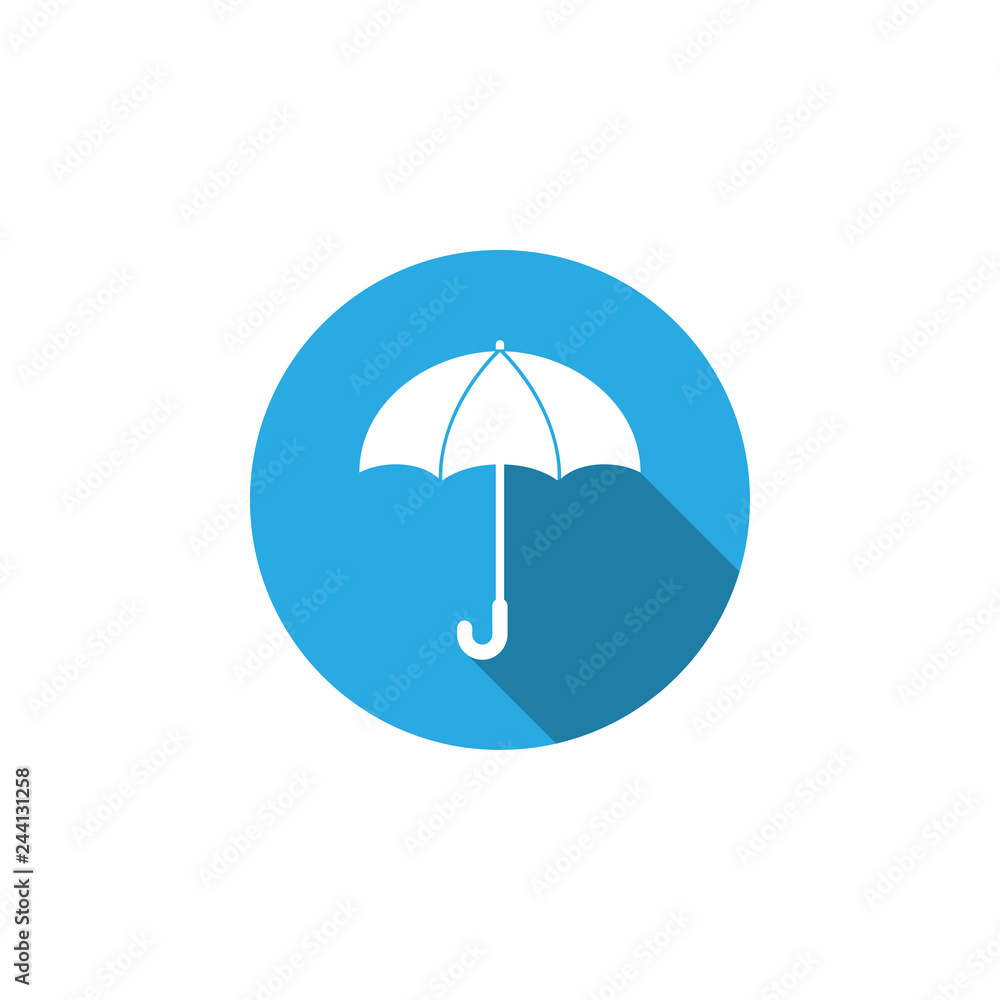 Umbrella icon graphic design template vector