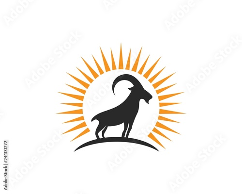Goat Logo Template