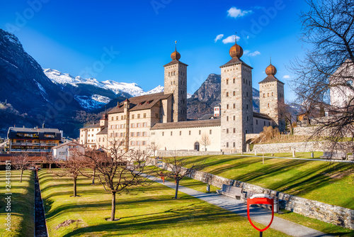 Vászonkép Stockalper Palace (Switzerland)