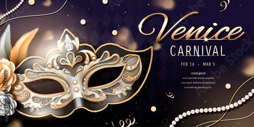 Venice carnival banner