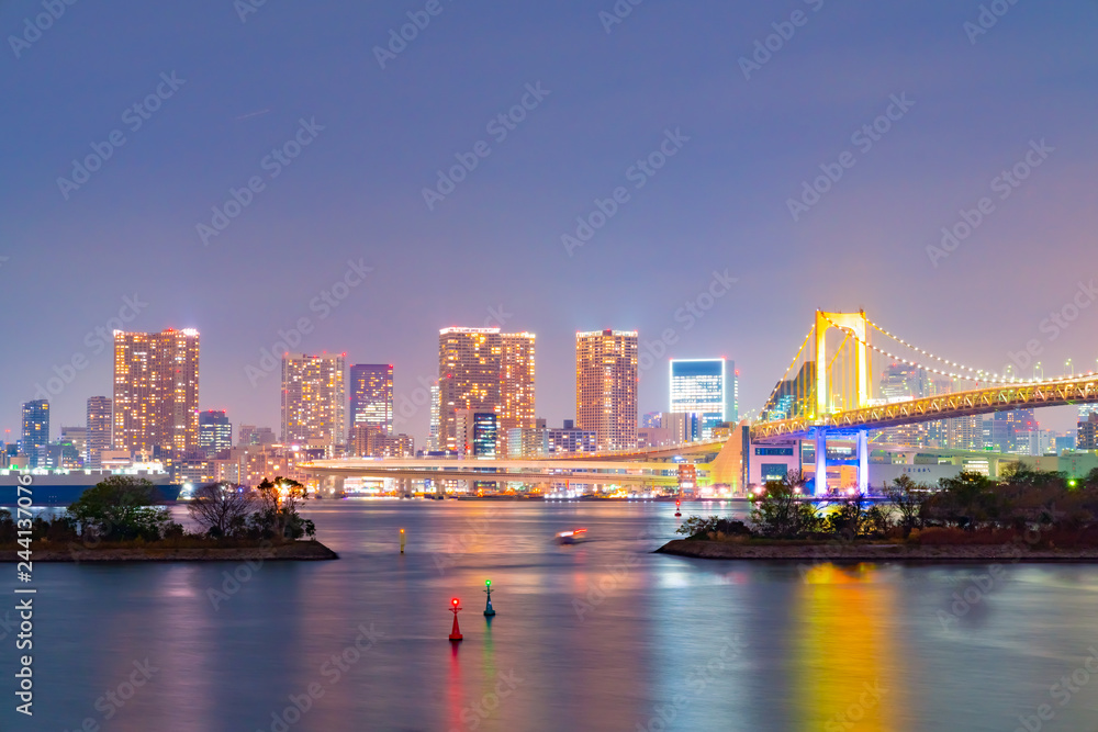 風景物語(冬のお台場からの夜景) 風景物語(冬のお台場からの夜景)