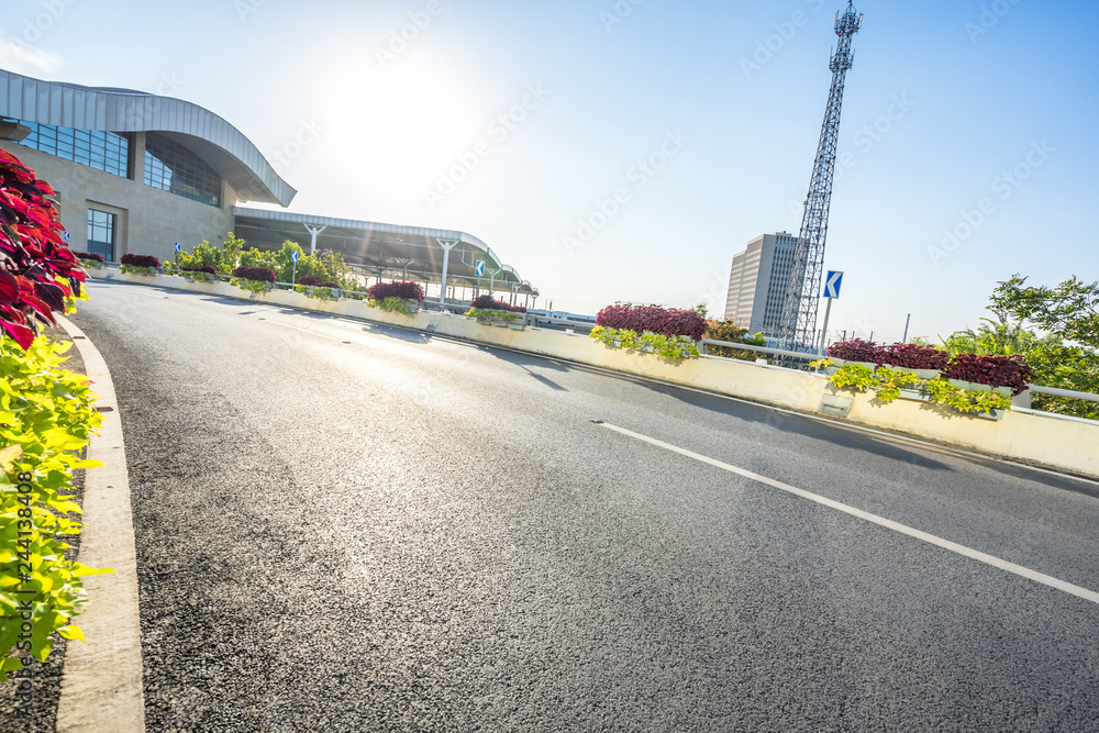 highway in city highway in city