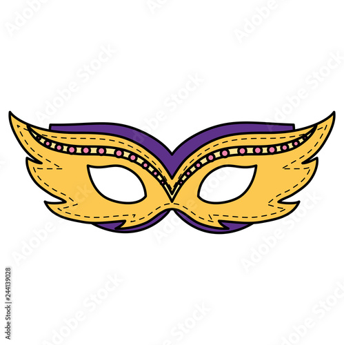 carnival mask accessory icon