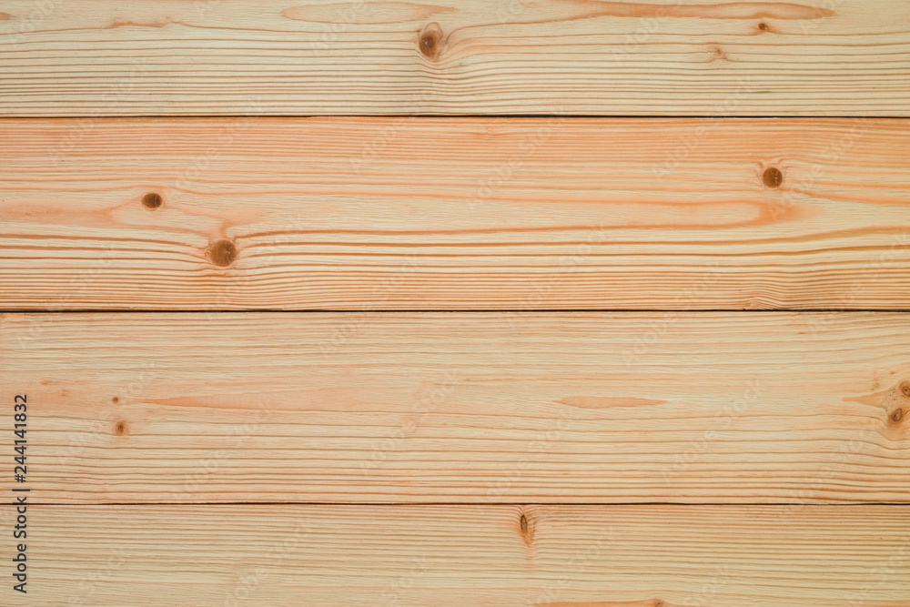 Fototapeta premium Brown wood texture with natural striped pattern for background, wooden surface for add text.