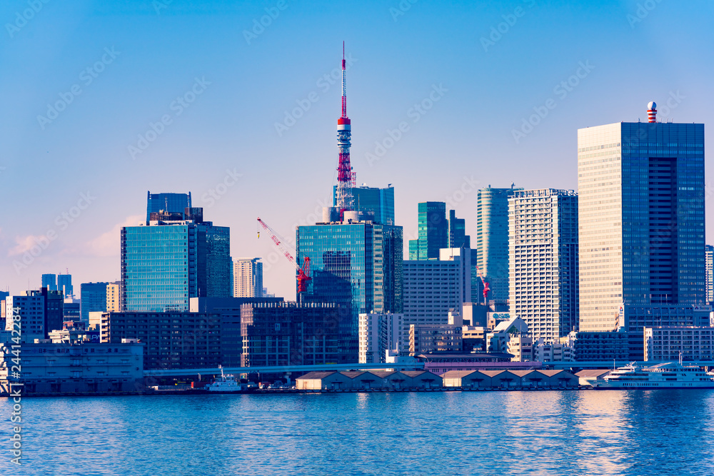 Obraz premium 風景物語（レインボーブリッジからの東京湾）