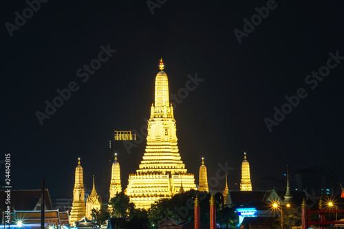 wat arun temple in bangkok thailand
