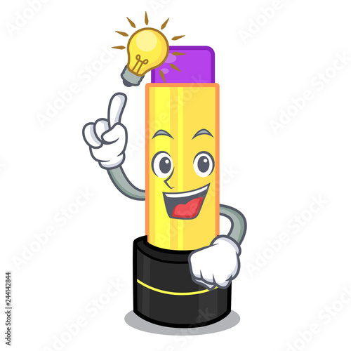 Have an idea lip balm in the cartoon shape