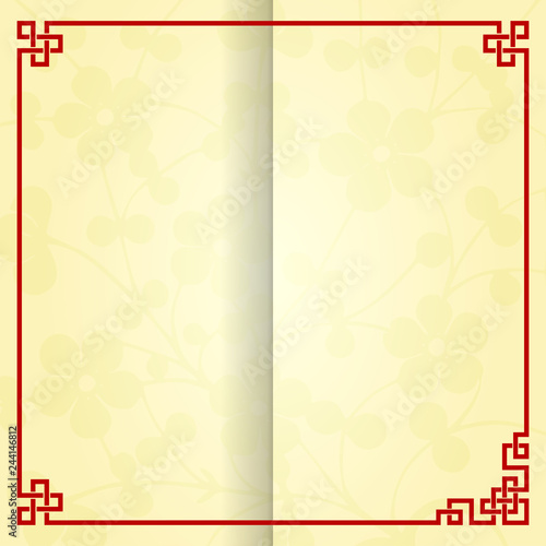 The Classic Chinese Card Background 