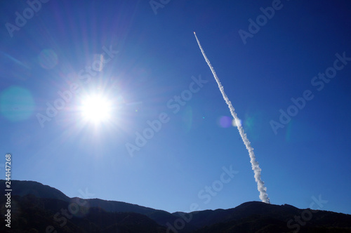 Epsilon rocket launched from Uchinoura Space Center, Kagoshima  photo