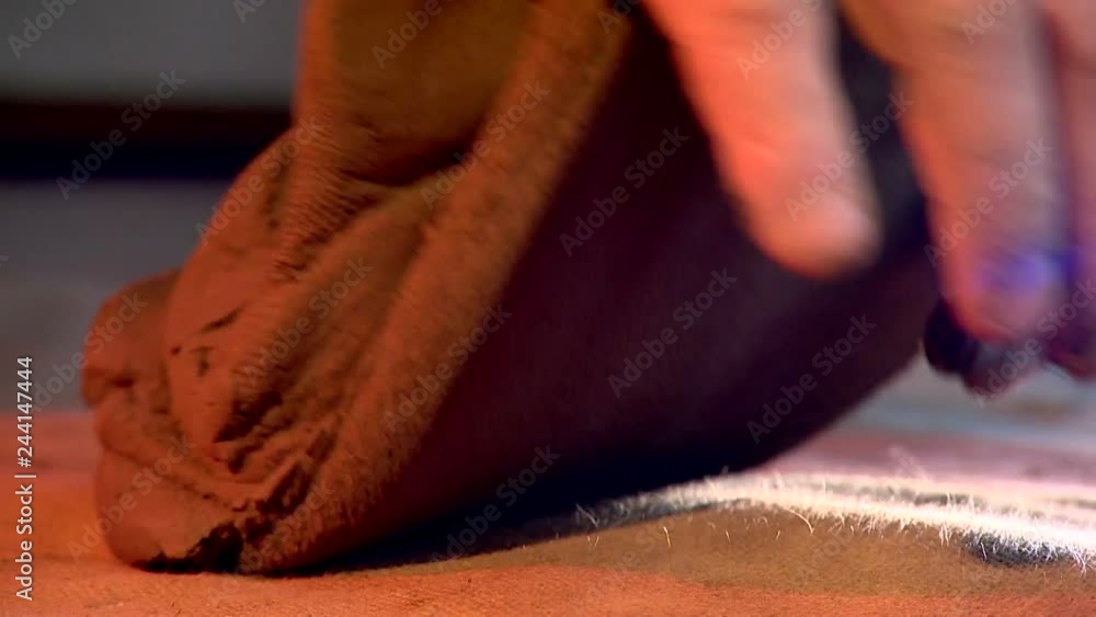 the potter’s hands knead clay the potter’s hands knead clay