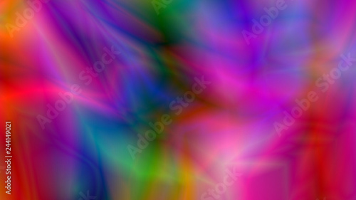 Vector EPS10 with transparency. Abstract holographic style composition with copy space. Place for text. Iridescence background for presentation, funky card, flyer party. Digitally wallpaper.