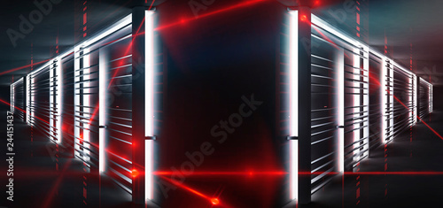 Abstract blue background wi...
