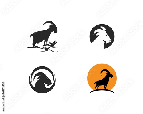 Goat Logo Template