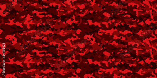 Camouflage background. Seamless pattern.Vector. 迷彩パターン