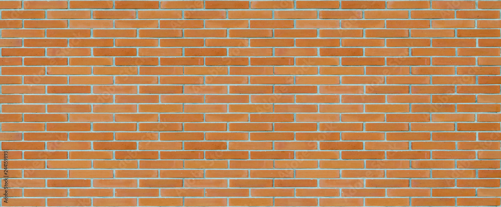Long brick wall texture background Long brick wall texture background