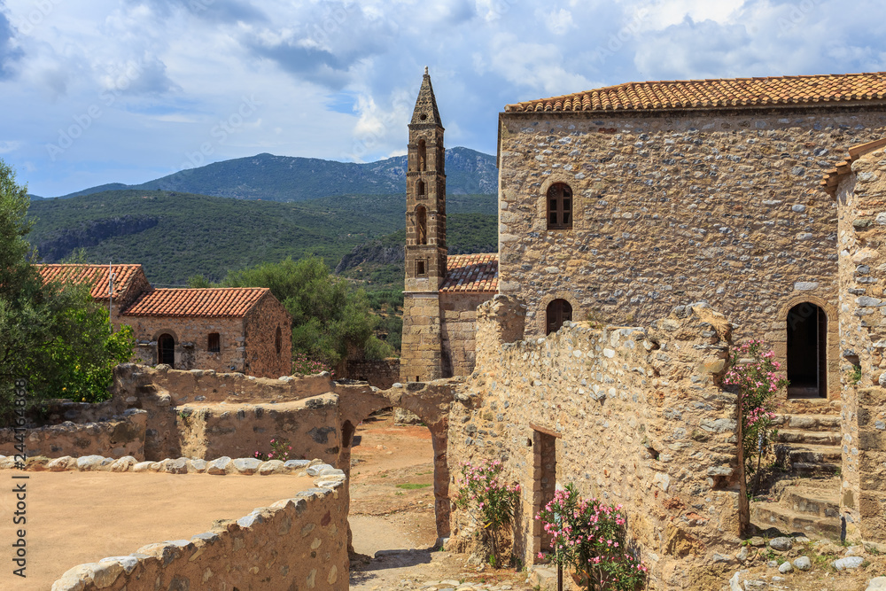 Old Kardamyli the medieval village on Peloponnese